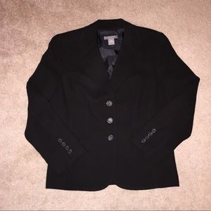 Ann Taylor blazer black 12p